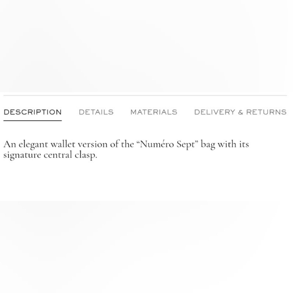 Polène Numéro Sept Wallet Smoth Leather Wallet In Burgundy - Picture 9 of 10